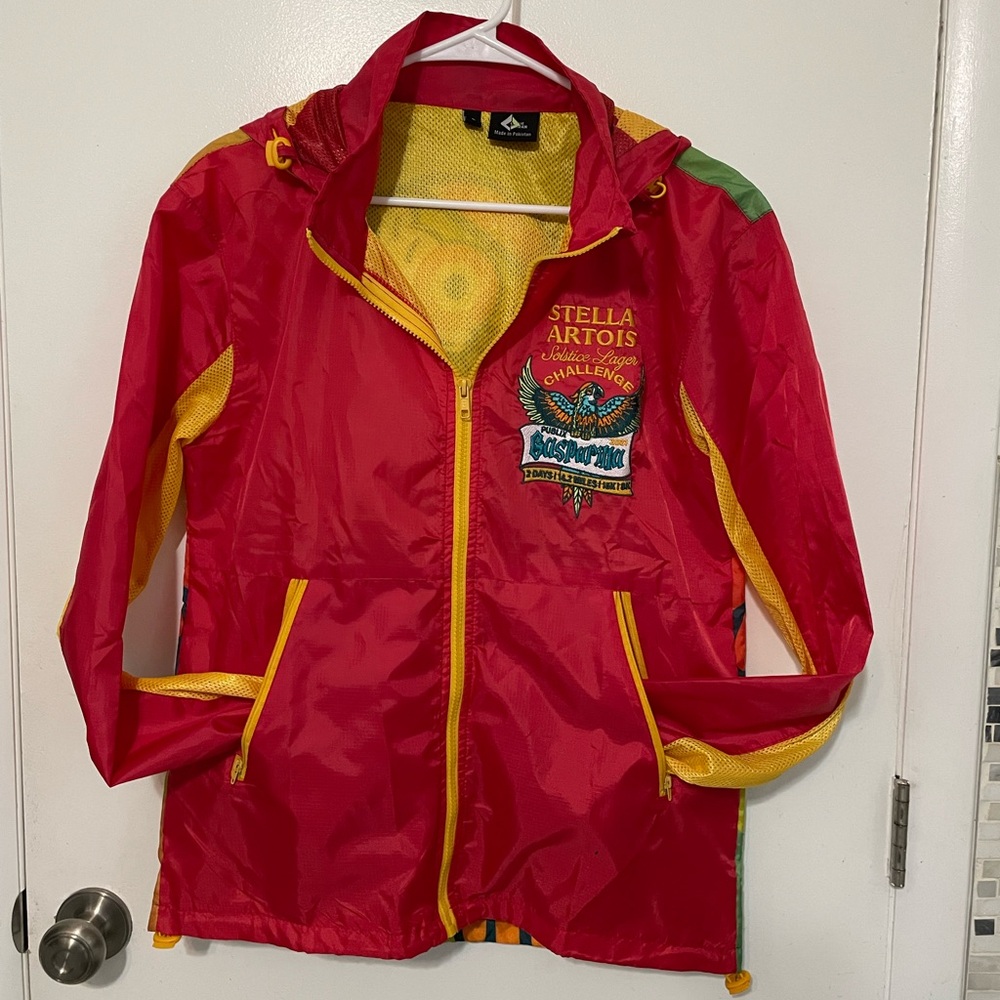 Leslie Jordan Full Zip 2021 Stella artois challenge Gasparilla 15K windbreaker